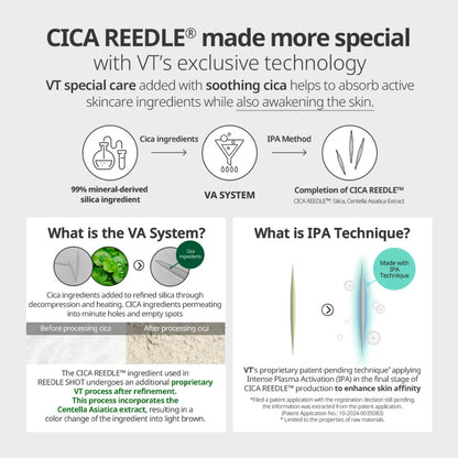 💚 VT Reedle Shot Hair Boosting Ampoule 15mL x2