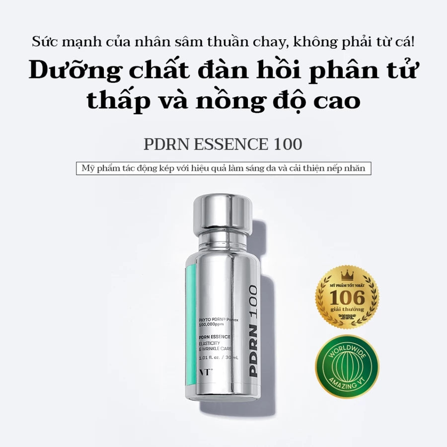 💎 VT PDRN Essence 100 Double Set (30ml x2 + Reedle Shot 100 10ml)