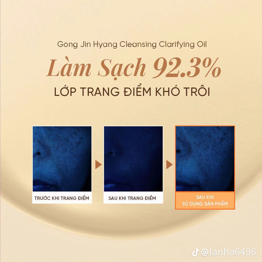 Dầu tẩy trang Đông y The Whoo Gong Jin Hyang Clarifying Cleansing Oil