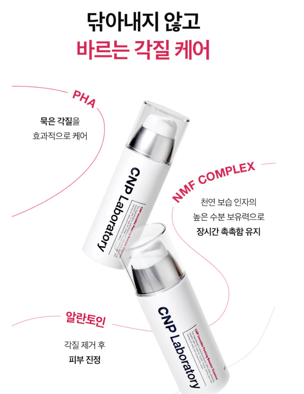 CNP Invisible Peeling Booster Essence - Made in Korea