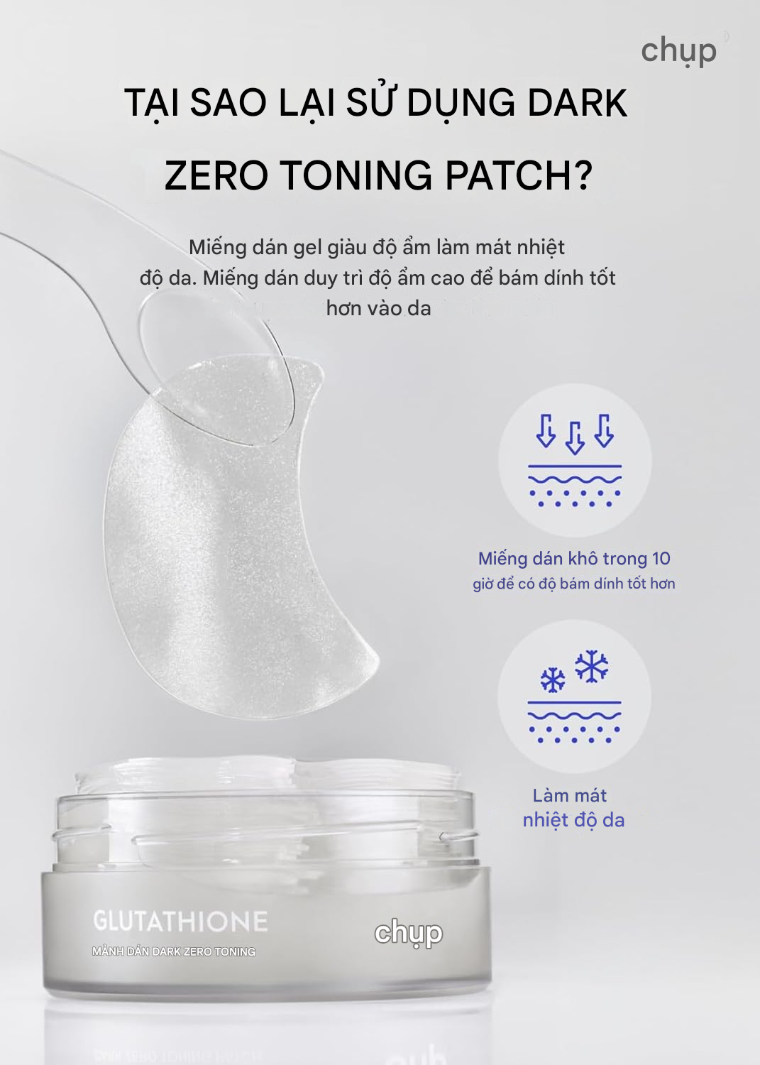 🌙 SNP Glutathione Dark Zero Toning Patch- Bbear Edition-Made in Korea