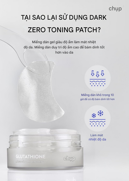 🌙 SNP Glutathione Dark Zero Toning Patch- Bbear Edition-Made in Korea