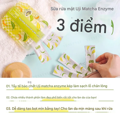 PDC Wafood Made Matcha Enzyme Powder Face Wash- Made in Japan