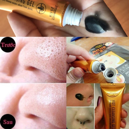 Kose Softymo Hot Cleansing Gel – Warming Gel to Melt Away Sebum & Blackheads