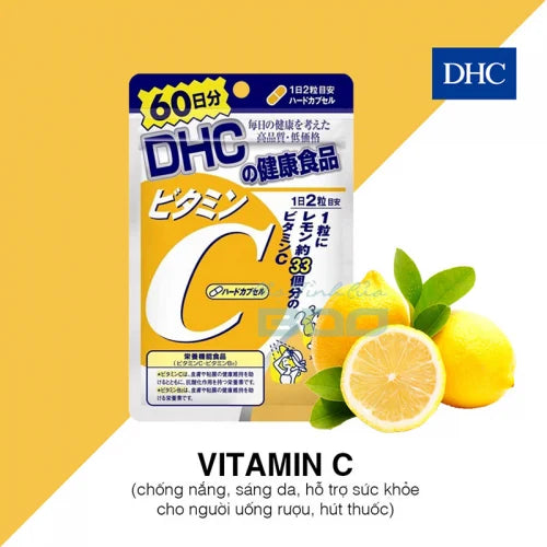 DHC Vitamin C 60 days – Made in Japan