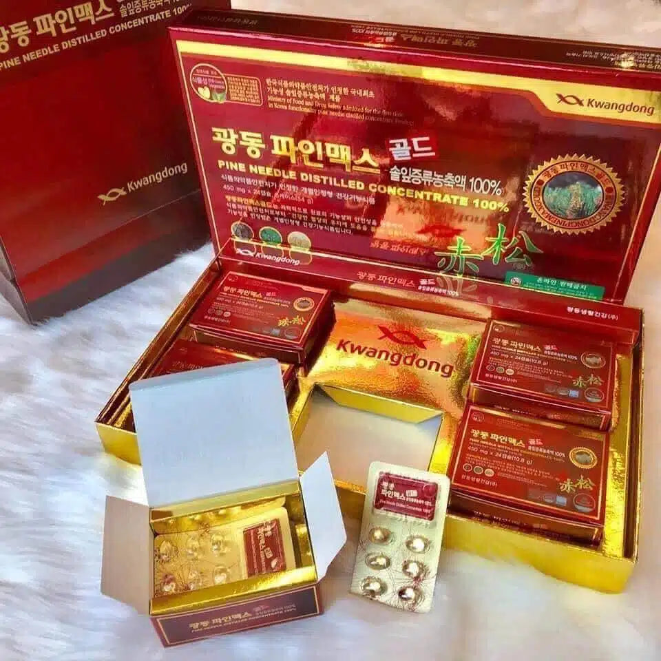 Tinh Dầu Thông Đỏ Kwangdong- Made in Korea