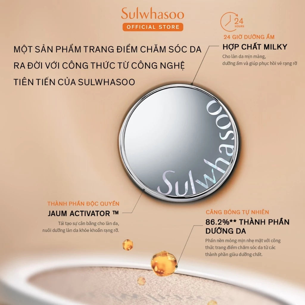 🌸 Sulwhasoo Perfecting Cushion Airy 15g + Refill 15g