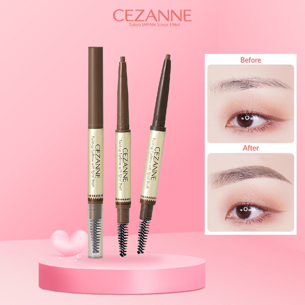 Cezanne Waterproof Eyebrow Pencil – Made in Japan