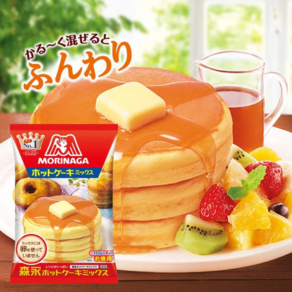 Bột Làm Bánh Pancake Morinaga – Made in Japan – Vàng ươm, mềm xốp, thơm lừng