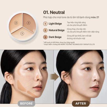TFIT COVER UP PRO CONCEALER - Made in Korea