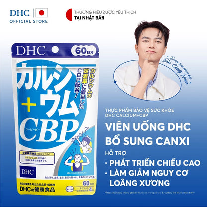 DHC CALCIUM + MAGNESIUM + CBP - MADE IN JAPAN