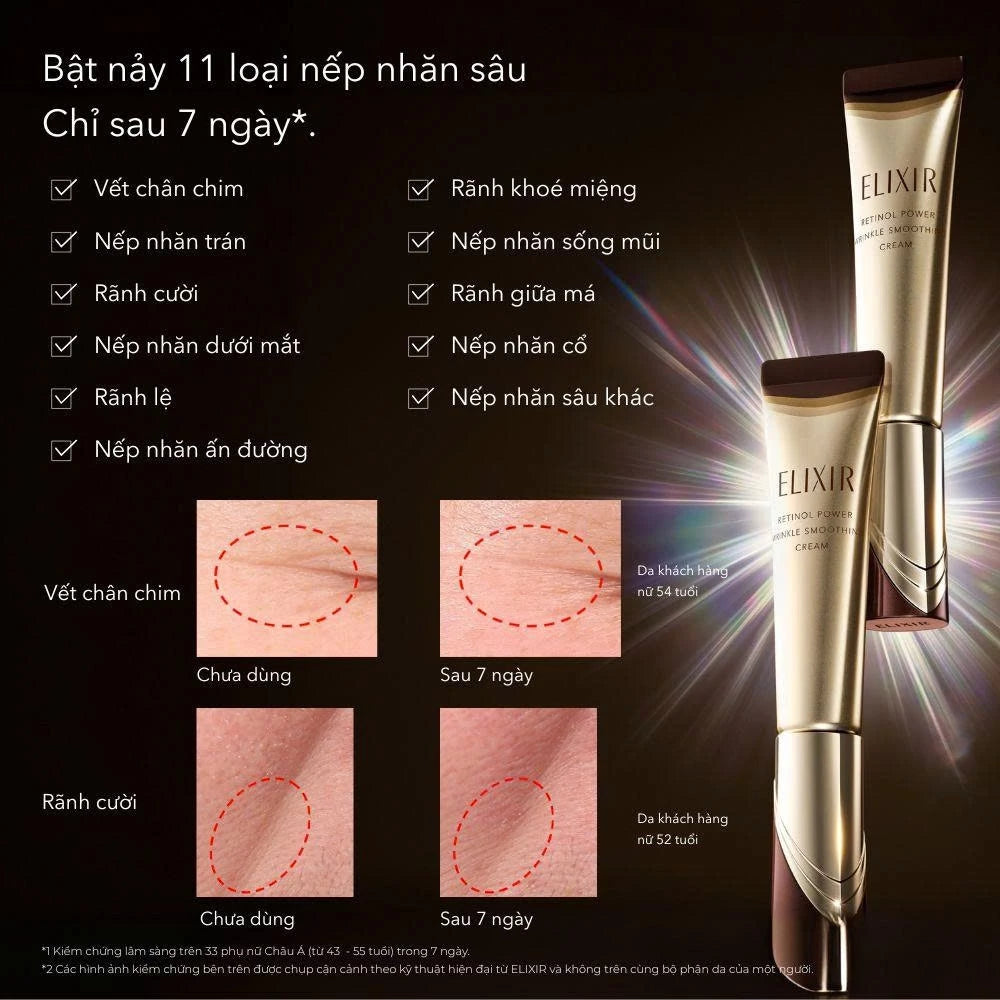 ELIXIR RETINOL POWER - MADE IN JAPAN