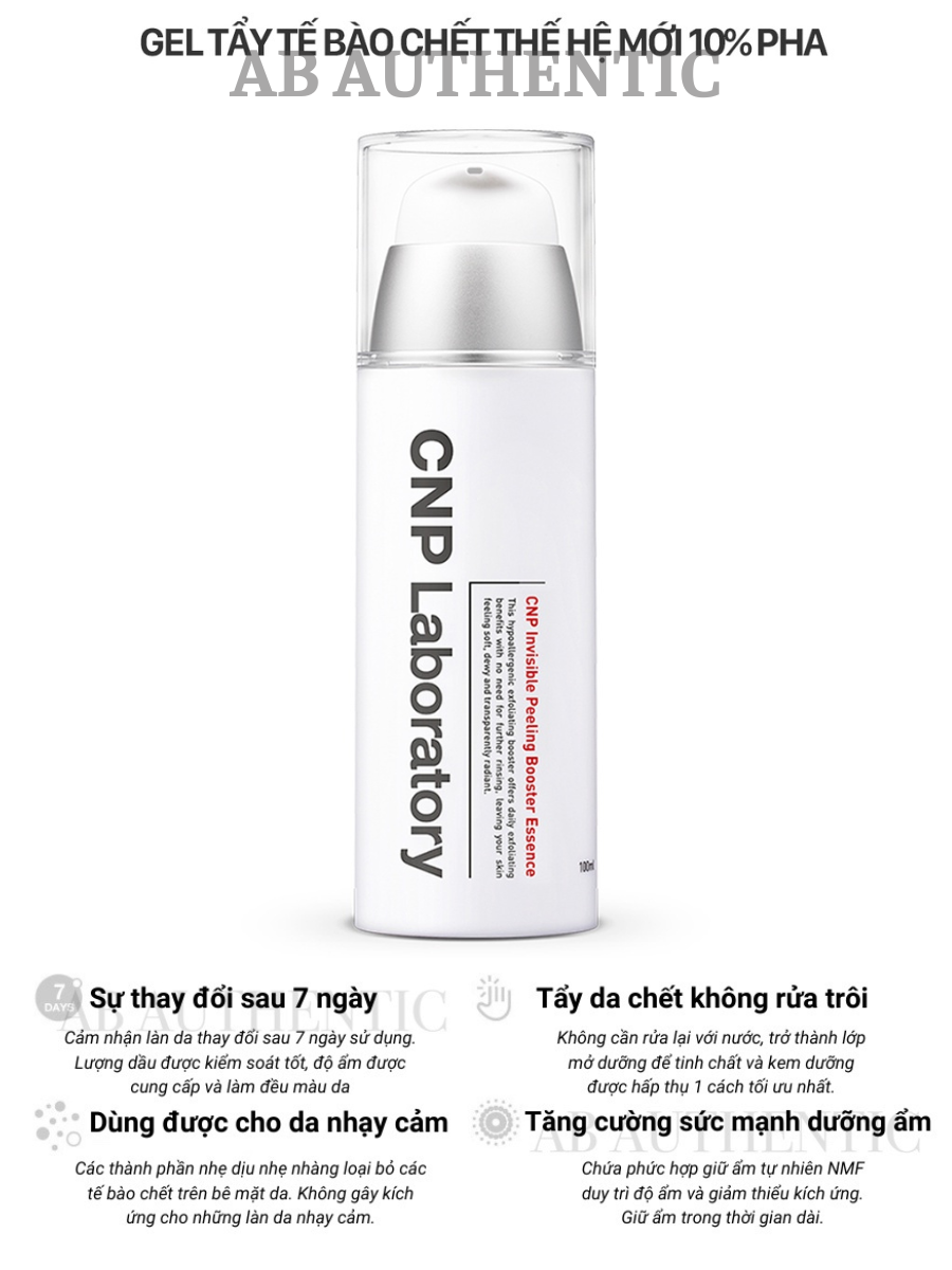 CNP Invisible Peeling Booster Essence - Made in Korea