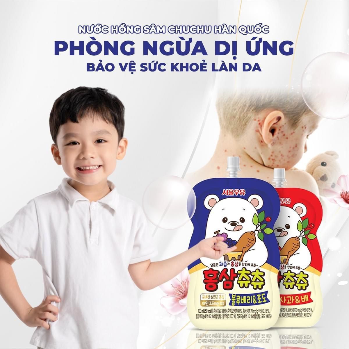 Korean Red Ginseng ChuChu – Immune Support for Children 3+